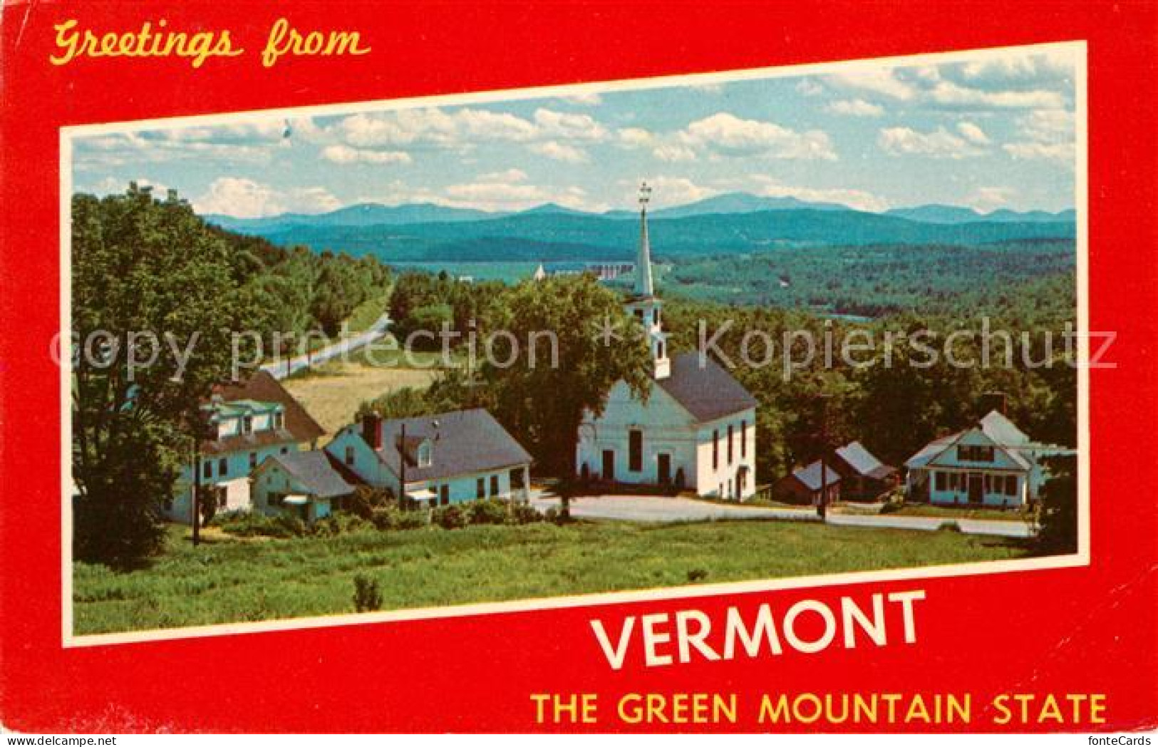 73059100 Vermont_US-State Panorama  - Sonstige & Ohne Zuordnung