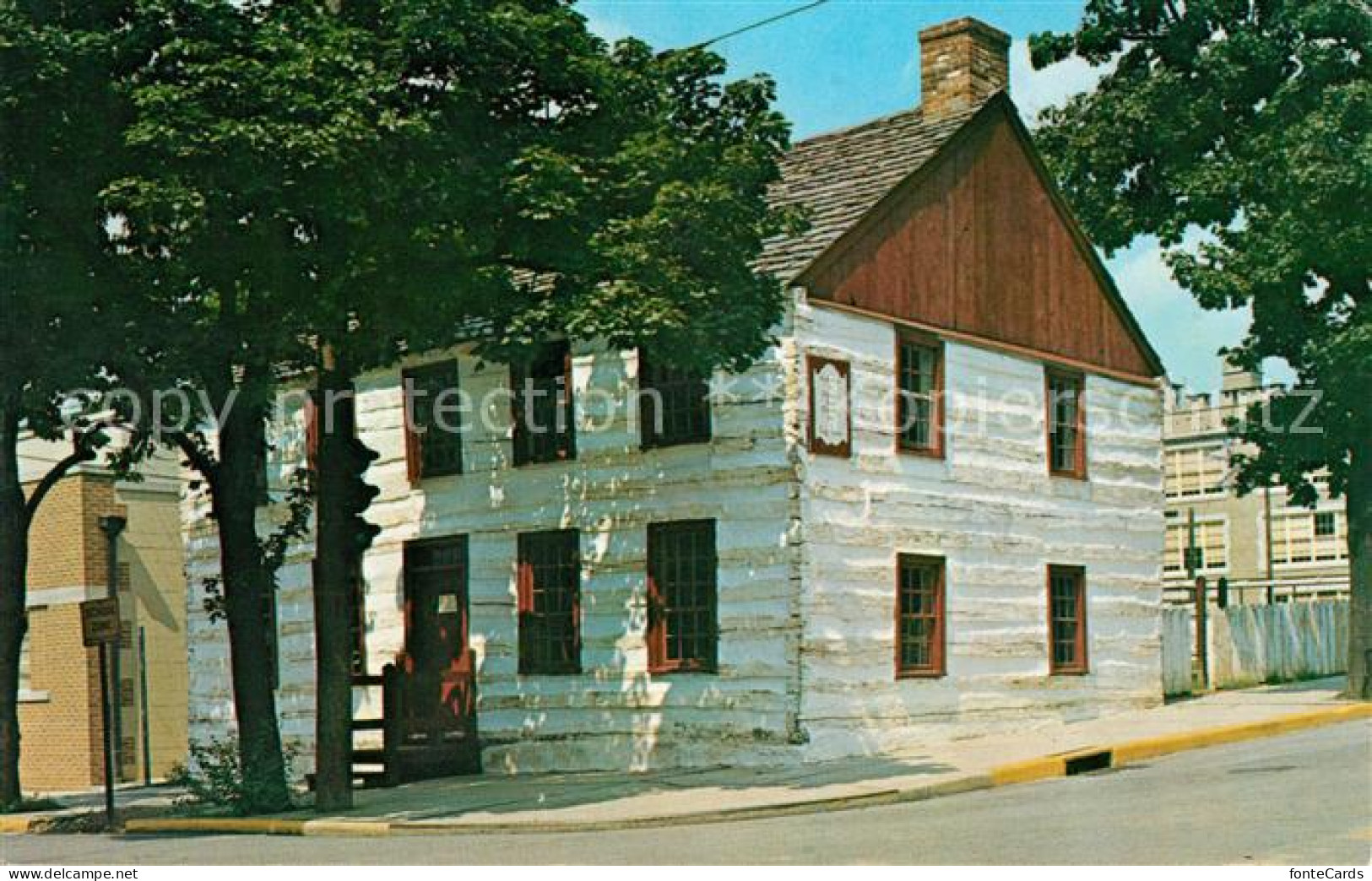 73059079 York Pennsylvania Historic York County Old Log House York Pennsylvania - Other & Unclassified