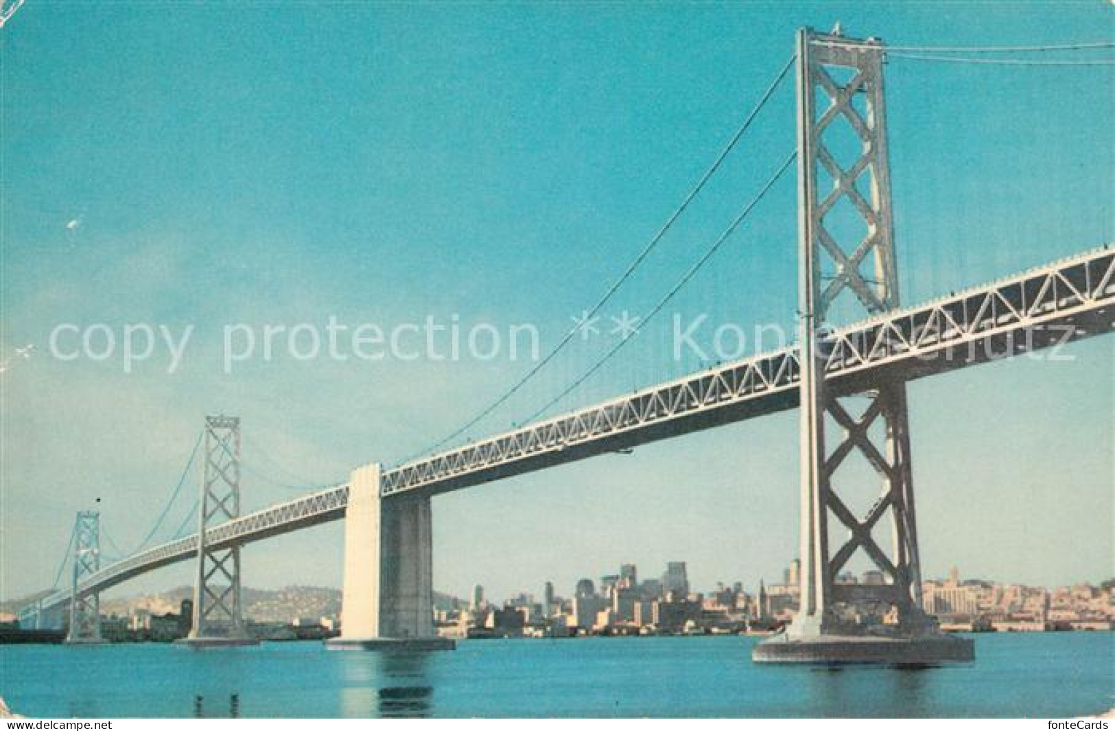 73059017 San_Francisco_California Oakland Bay Bridge  - Other & Unclassified