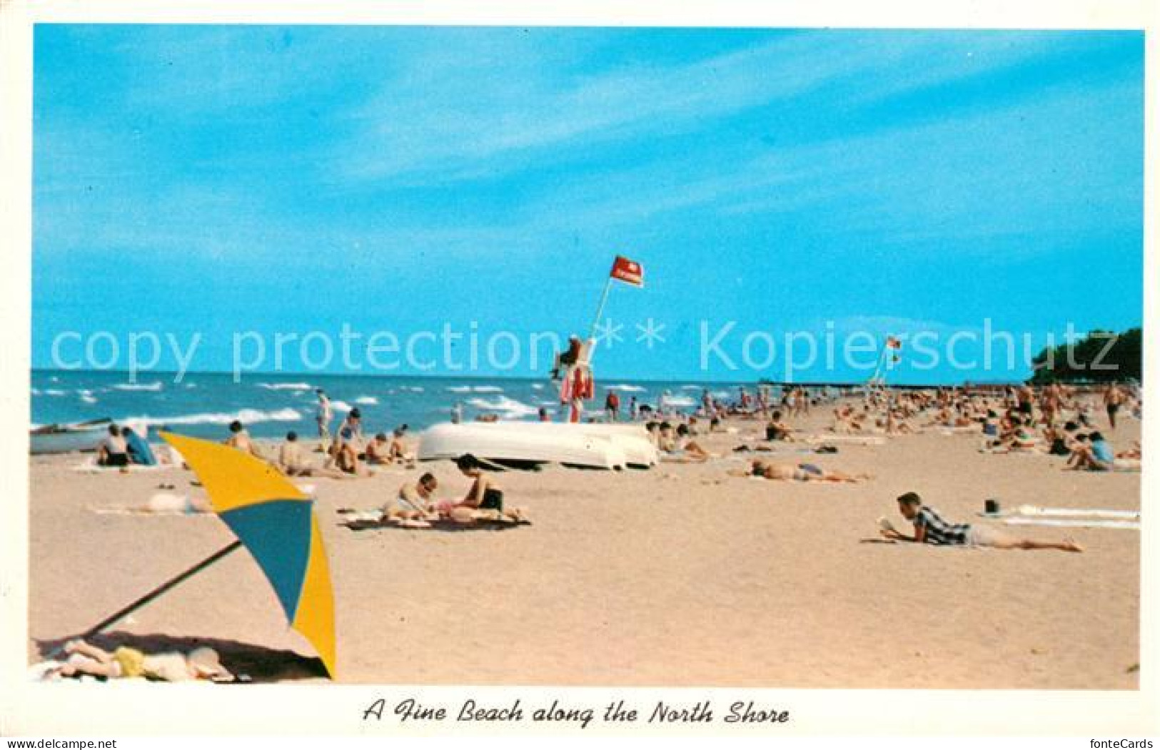 73059003 Chicago_Illinois Many Fine Beaches Line Chicago North Shore - Other & Unclassified