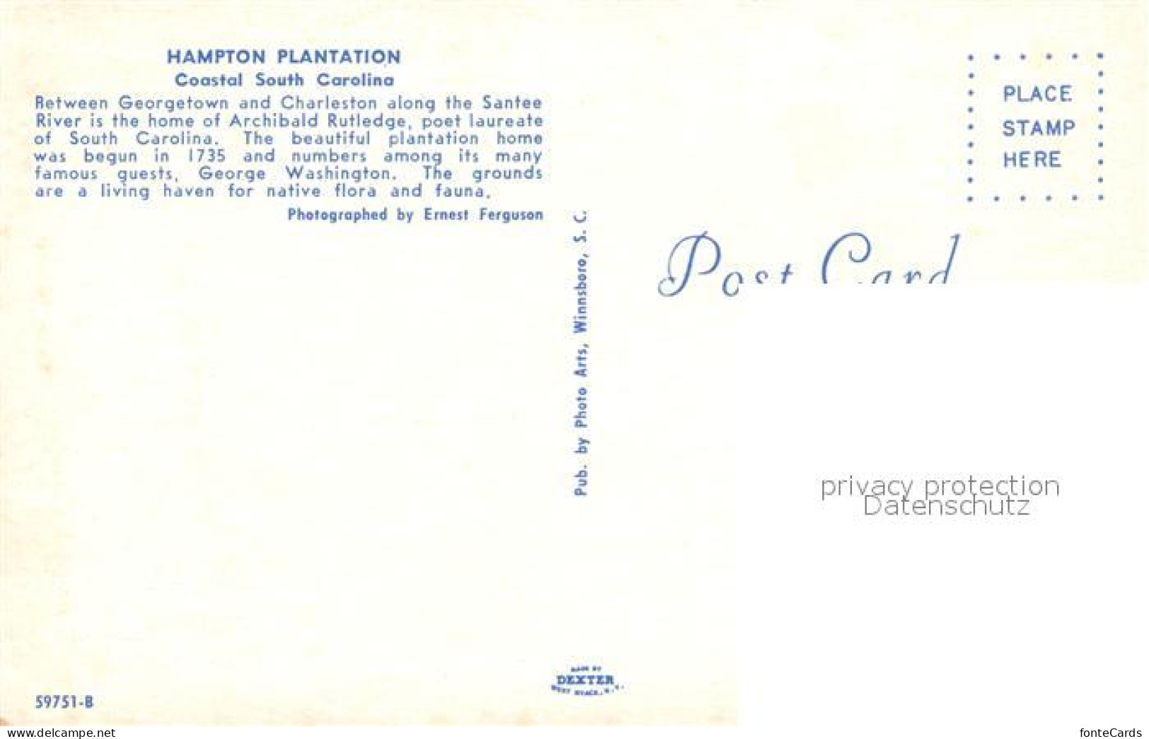 73057878 South_Carolina_US-State Hampton Plantation - Other & Unclassified