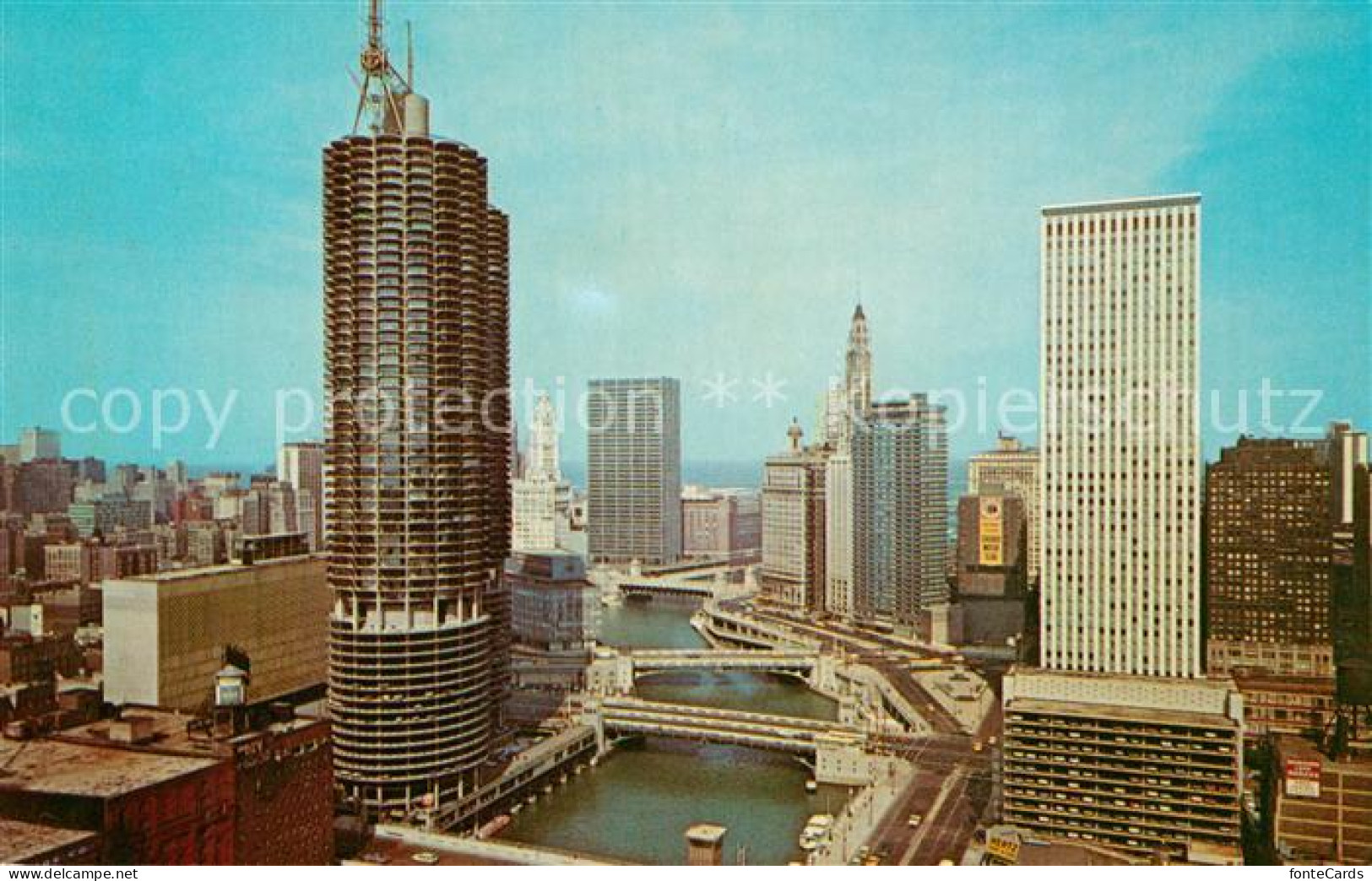 73057271 Chicago_Illinois The Chicago Canal - Sonstige & Ohne Zuordnung