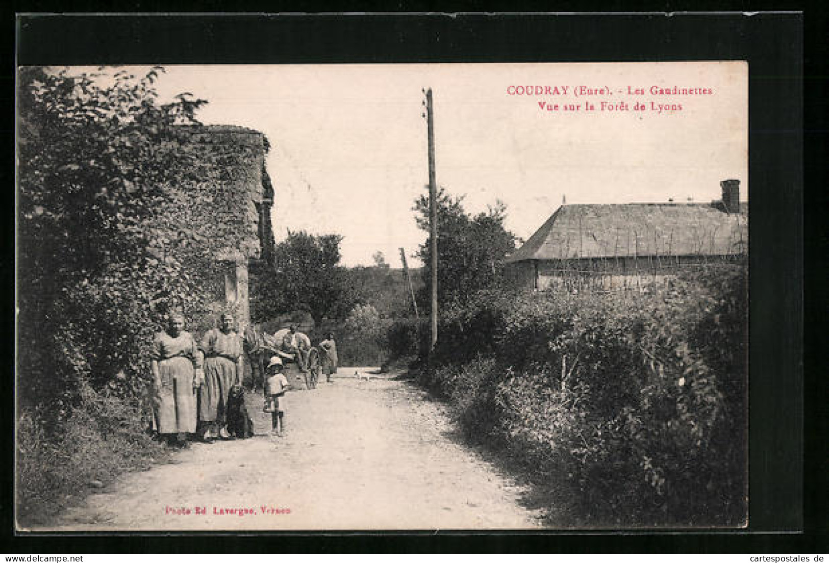 CPA Coudray, Les Gaudinettes, Vue Sur La Forêt De Lyons  - Lyons-la-Forêt