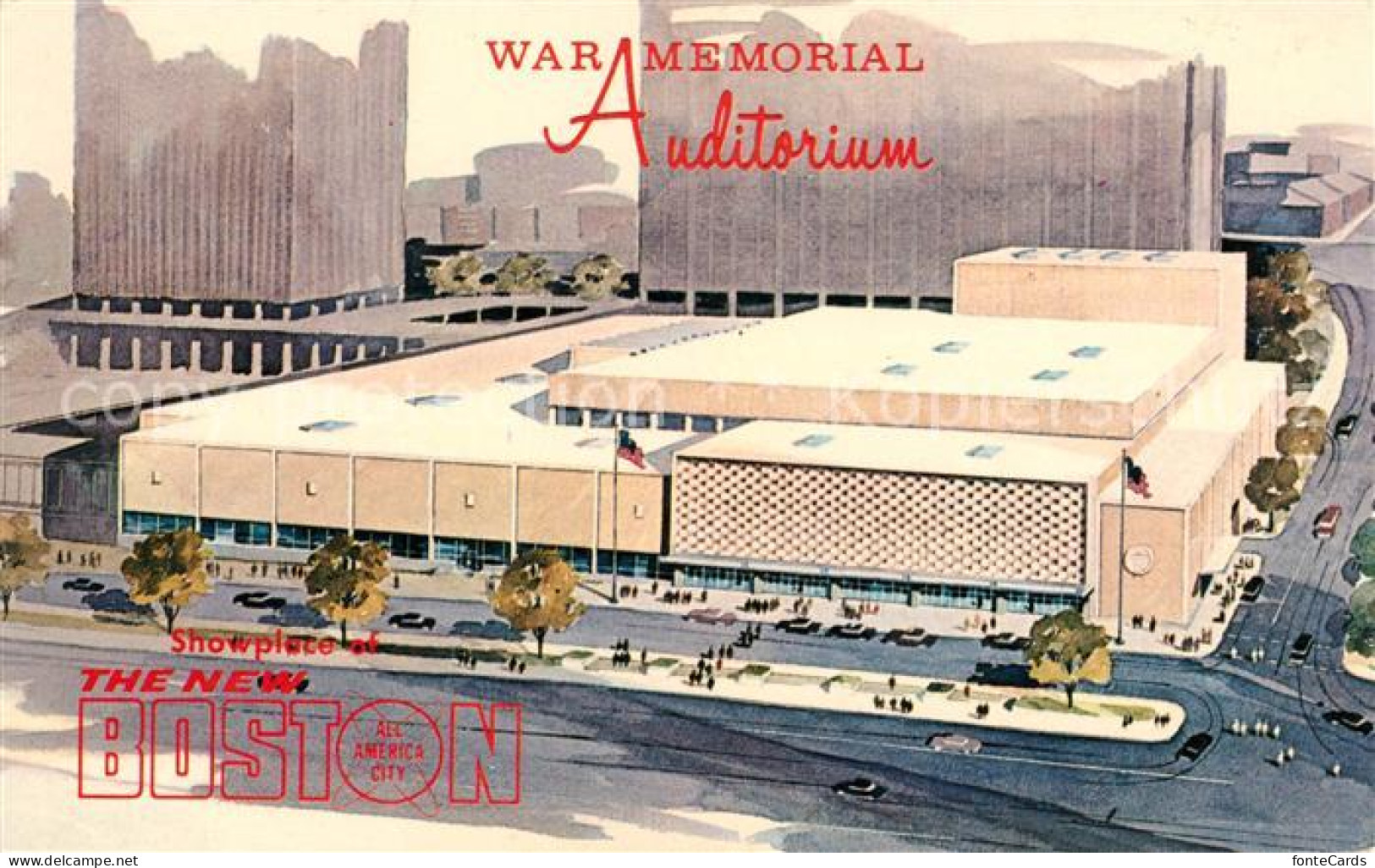 73057234 Boston_Massachusetts War Memorial Auditorium - Altri & Non Classificati