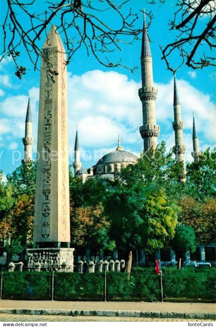 73052942 Istanbul Constantinopel Saheserleri Minaretten Blaue Moschee Obelisk Ae - Turkey