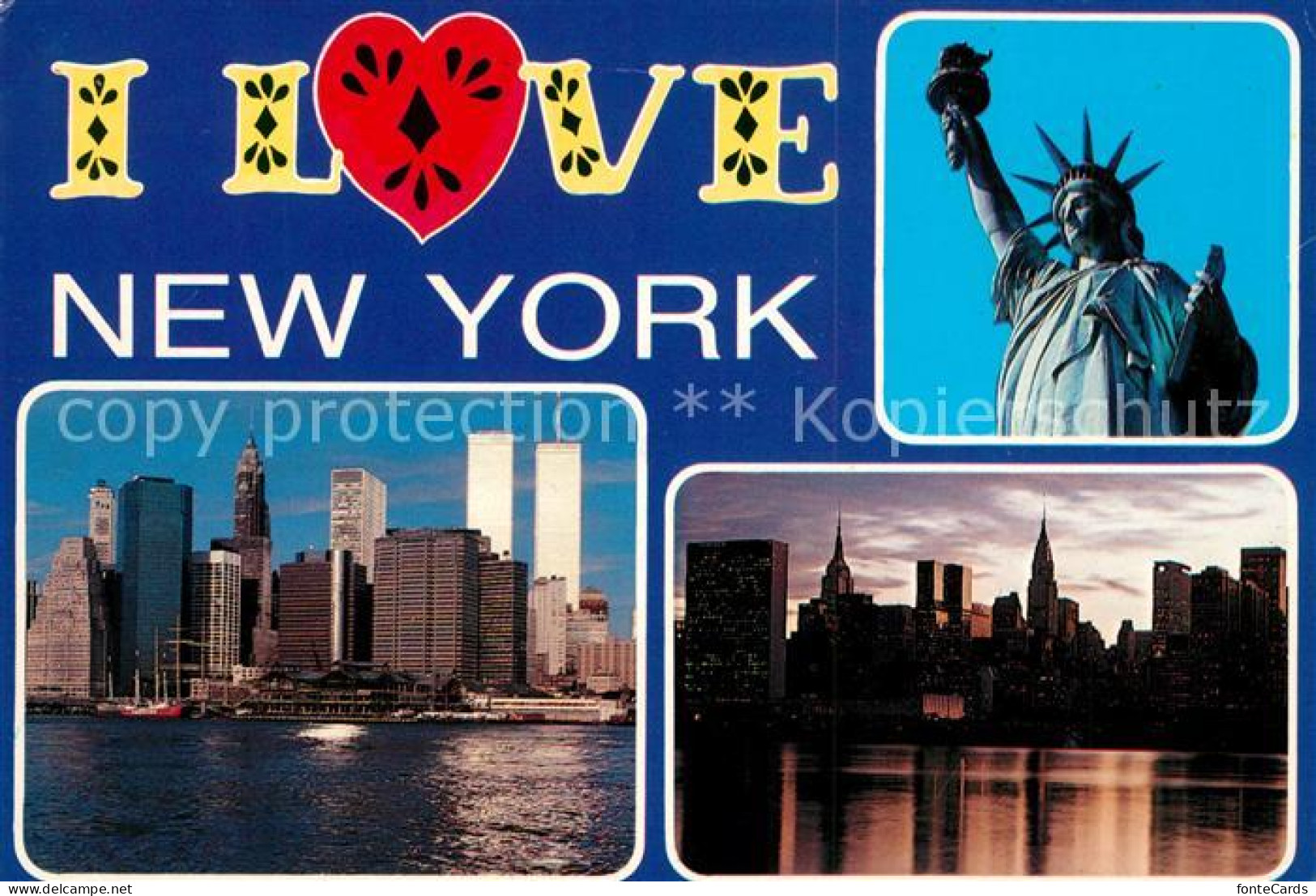 73052705 New_York_City Freiheitsstatue Skyline - Altri & Non Classificati