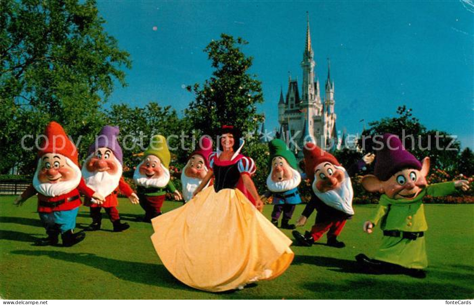 73051517 Disneyland_California Snow White And The Seven Dwarfs - Altri & Non Classificati