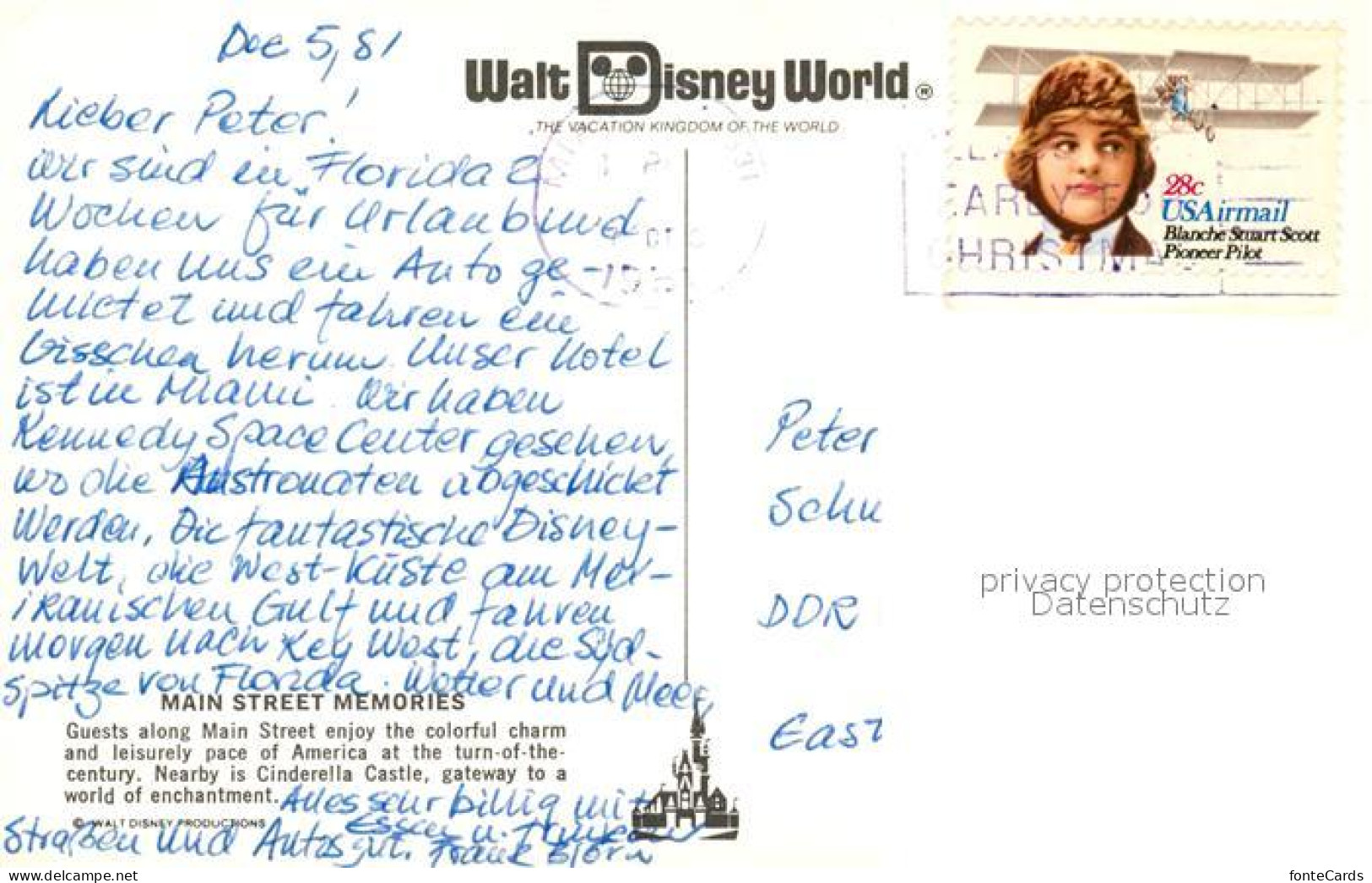 73051511 Disney_World Main Street Memories - Other & Unclassified