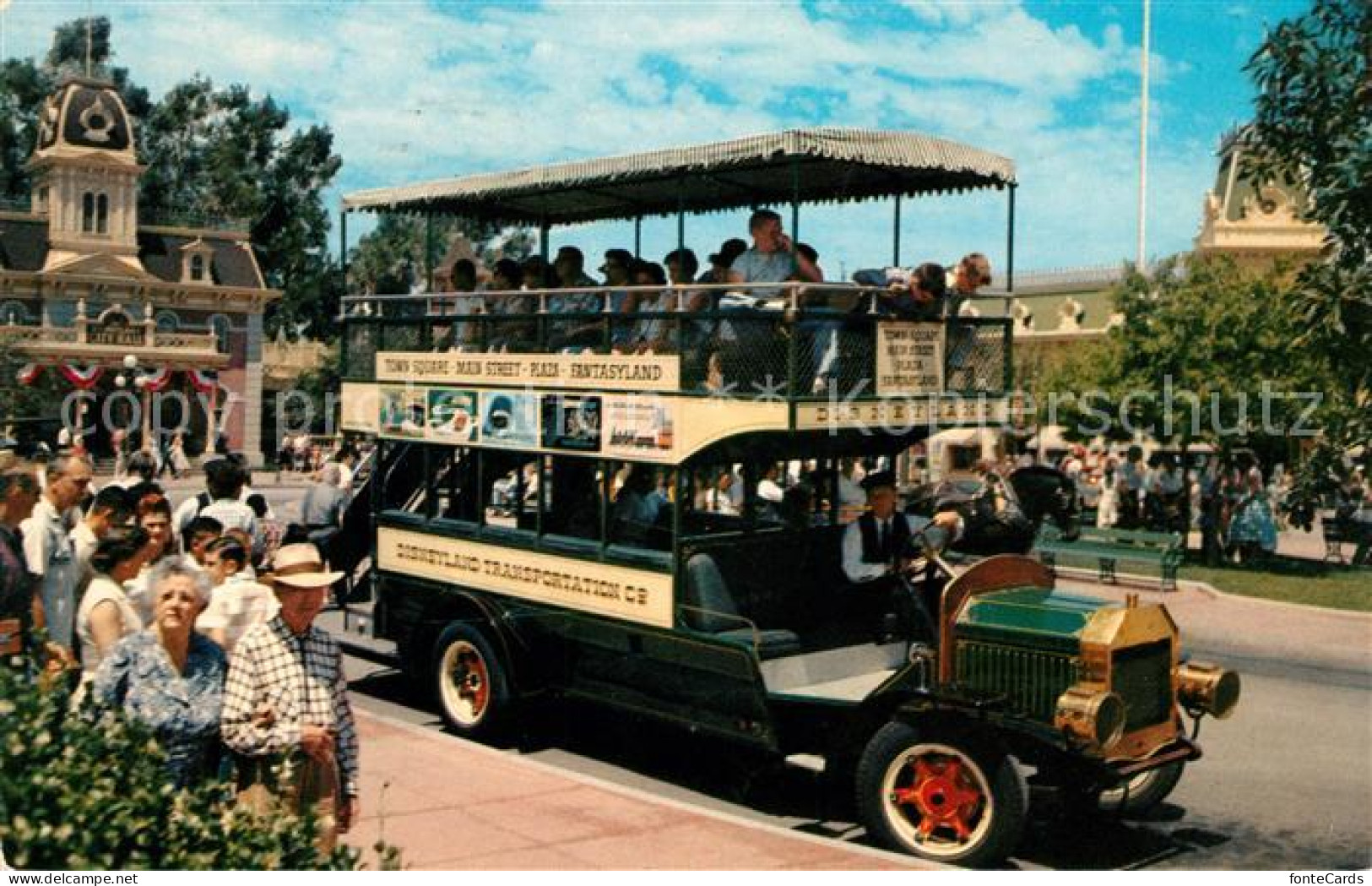 73051510 Disneyland_California Doubledecker Omnibus - Other & Unclassified