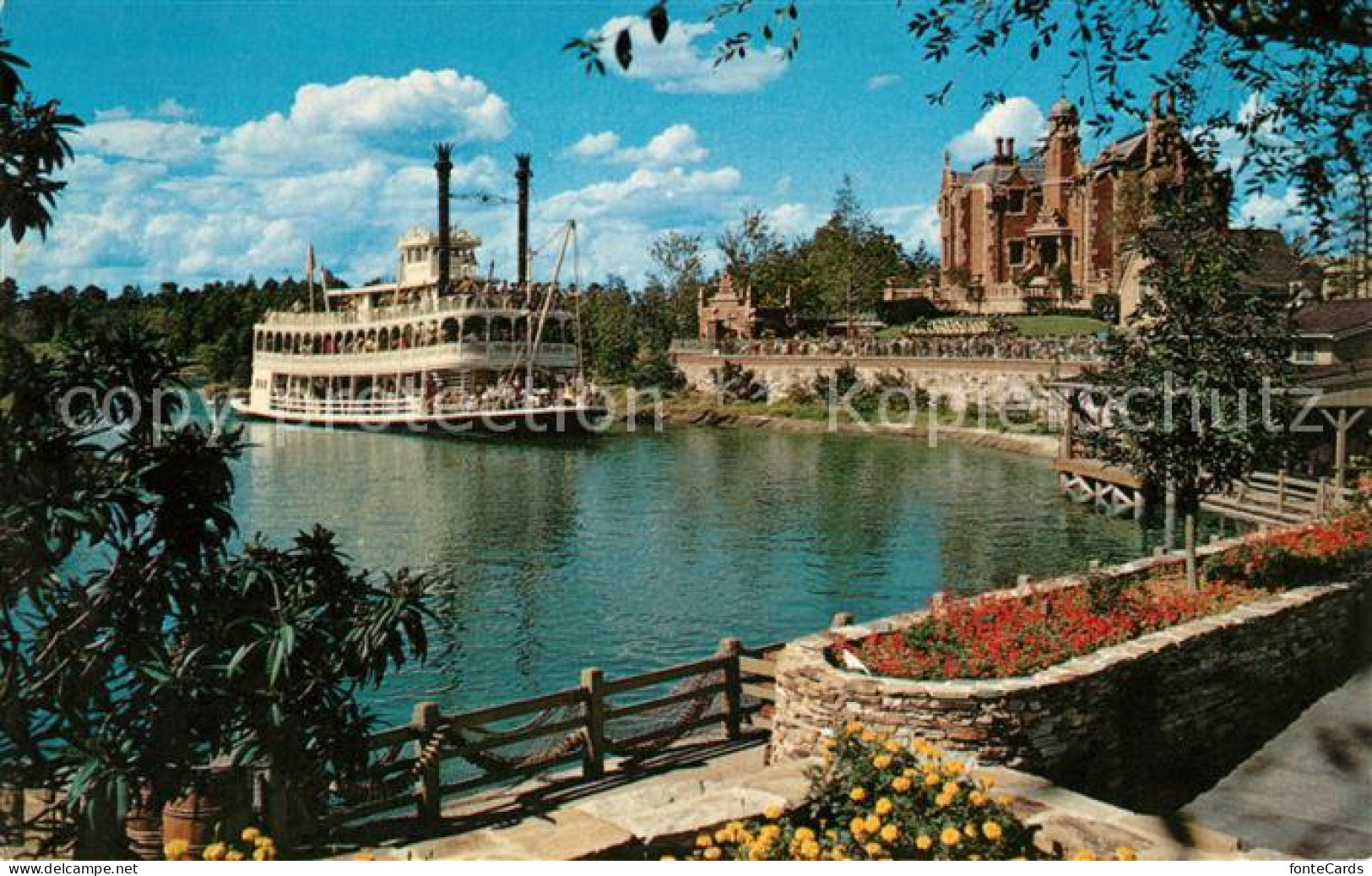 73051443 Disneyland_California Cruising The Rivers Of America - Other & Unclassified