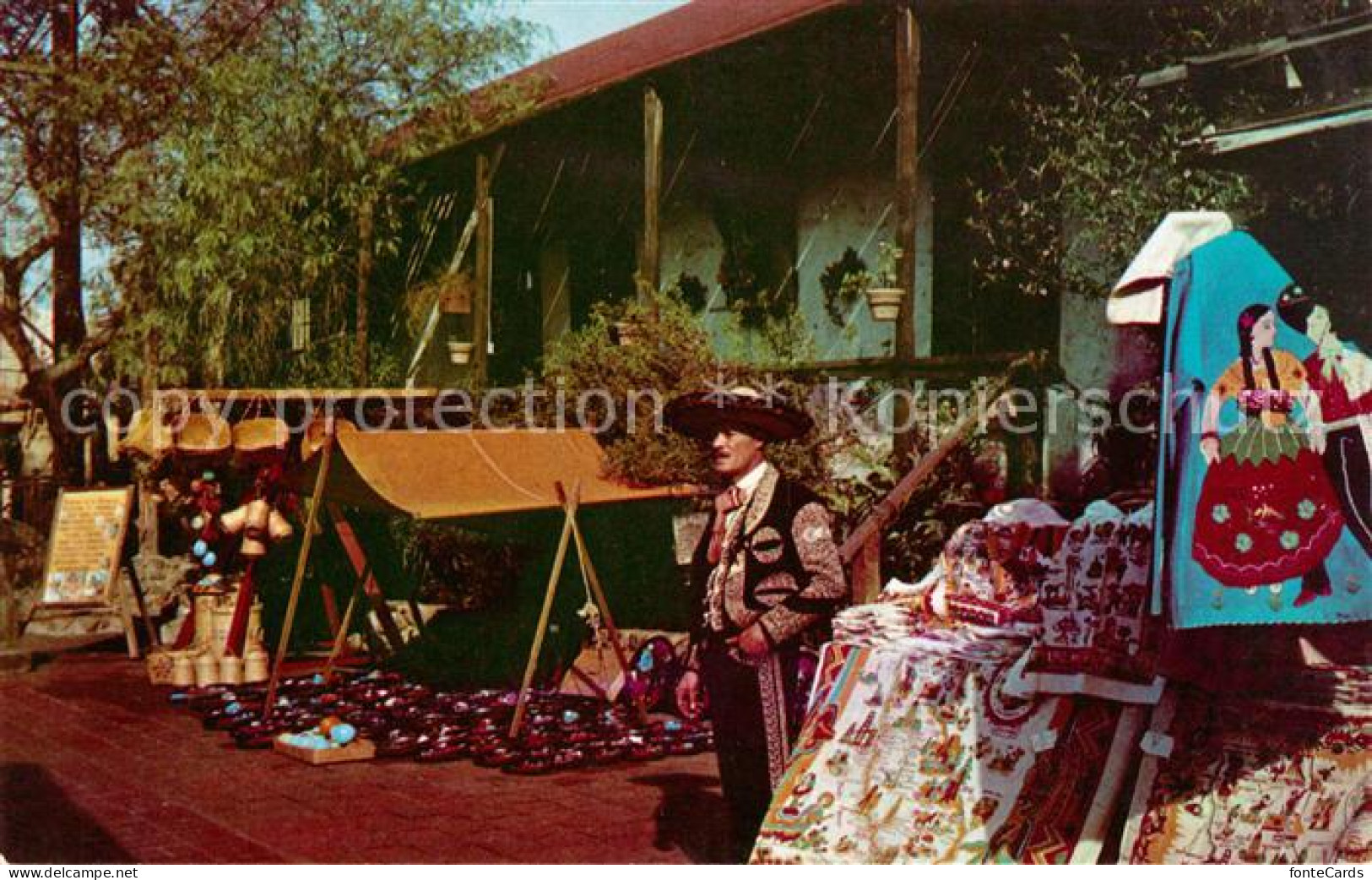 73051254 Los_Angeles_California Mexican Merchant Displays - Other & Unclassified