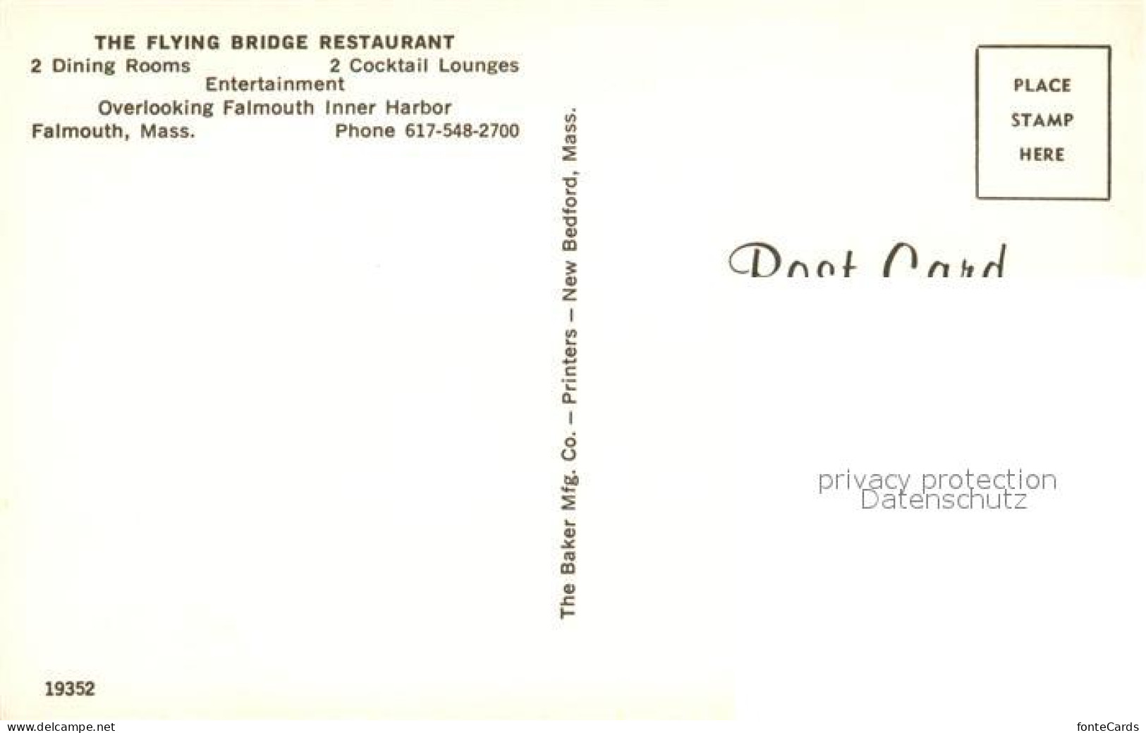 73051253 Falmouth_Massachusetts Flying Bridge Restaurant - Other & Unclassified