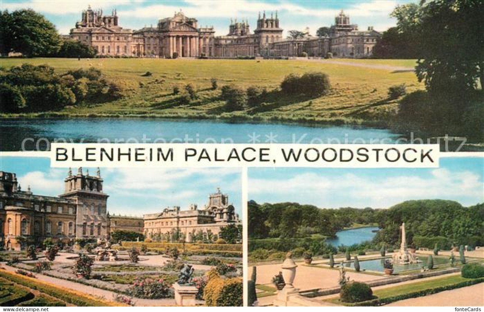 73047660 Woodstock Oxfordshire Blenheim Palace Park Schwimmbad  - Andere & Zonder Classificatie