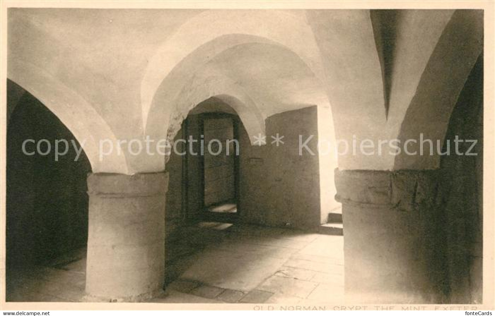 73044314 Exeter Old Norman Crypt Exeter - Altri & Non Classificati