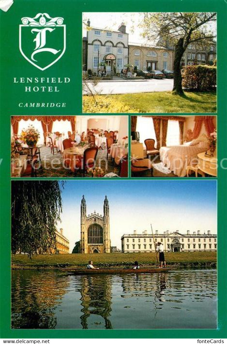 73041835 Cambridge Cambridgeshire Lensfield Hotel Foyer Gondelpartie Cambridge - Andere & Zonder Classificatie