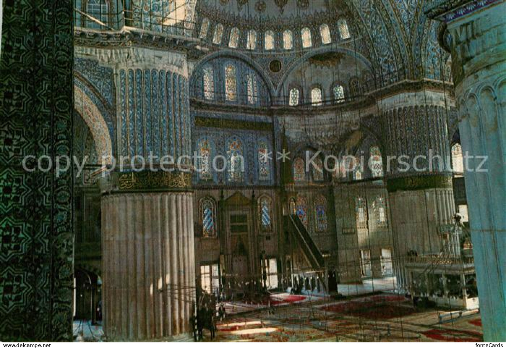 73021237 Istanbul Constantinopel Sultanahmet Camii Ici Blaue Moschee  Istanbul C - Turkey