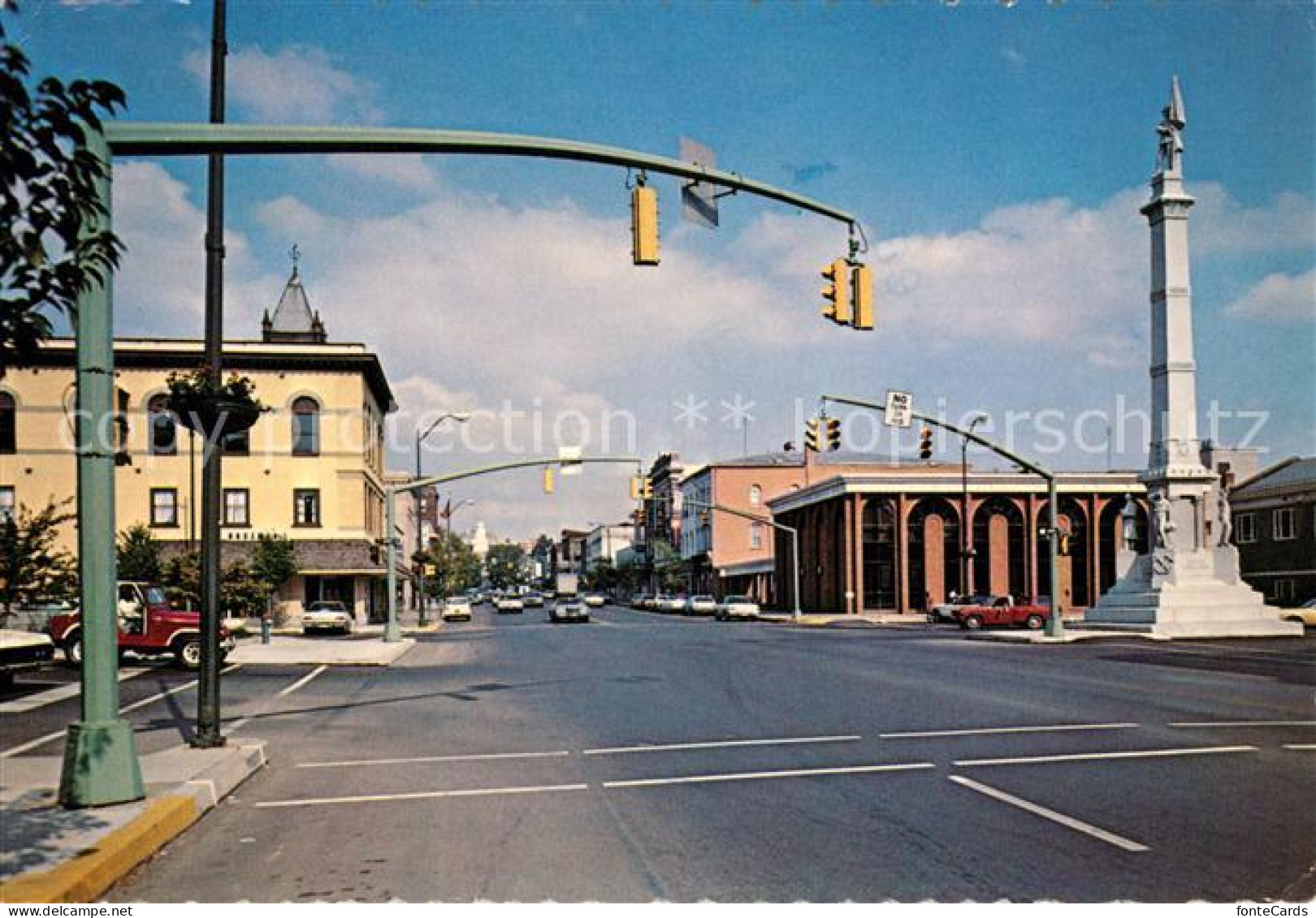 73020042 Bloomsburg Main Street Soldiers Monument Bloomsburg - Other & Unclassified