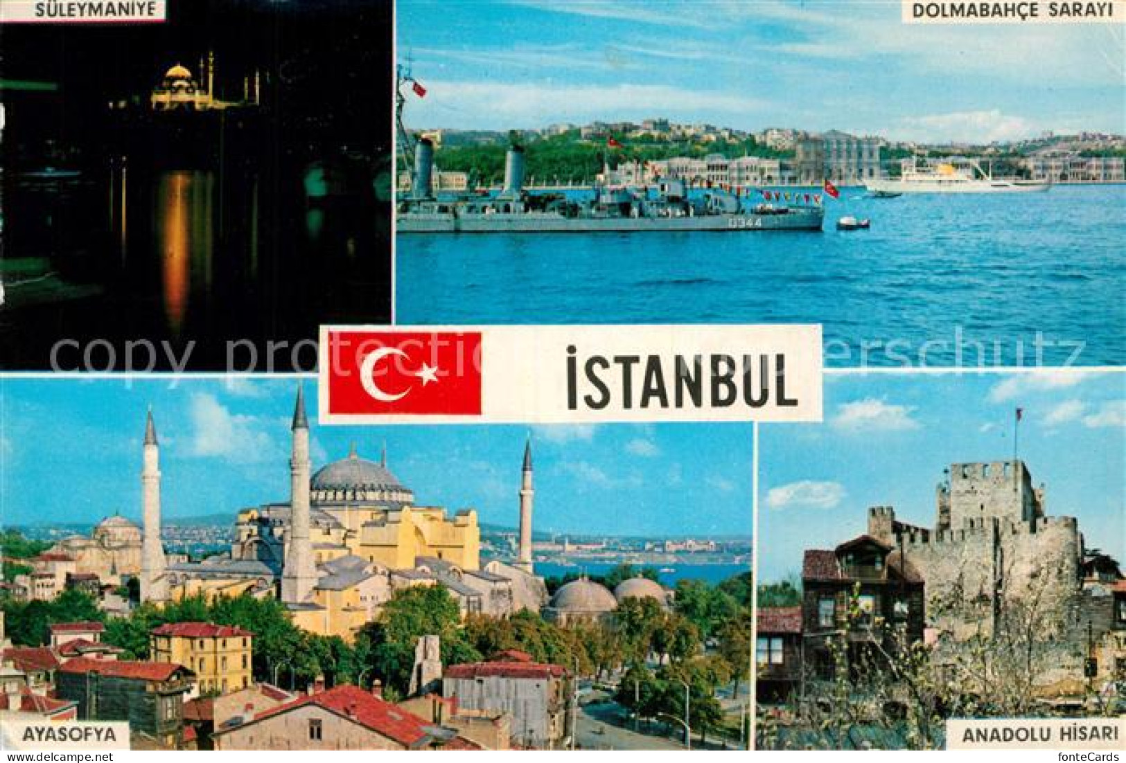 73016632 Istanbul Constantinopel Sueleymaniye Dolmabahce Sarayi Ayasofya Anadolu - Turkey