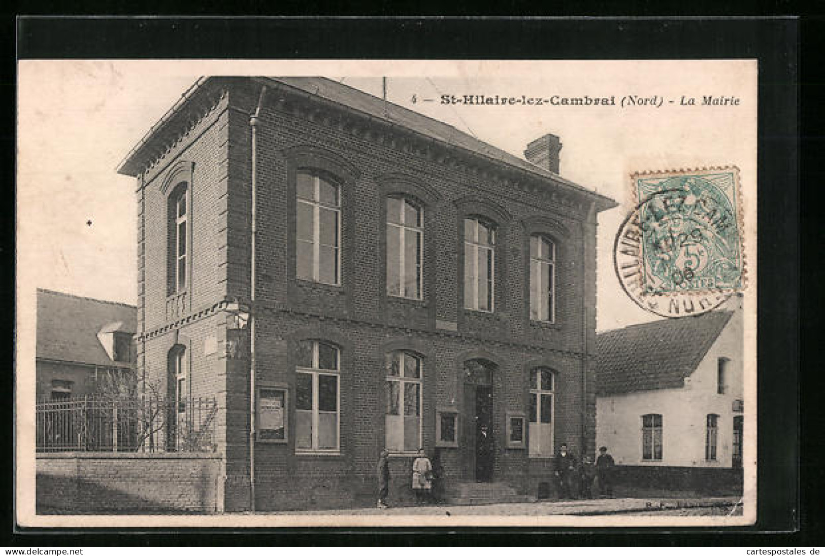 CPA St-Hilaire-lez-Cambrai, La Mairie  - Cambrai