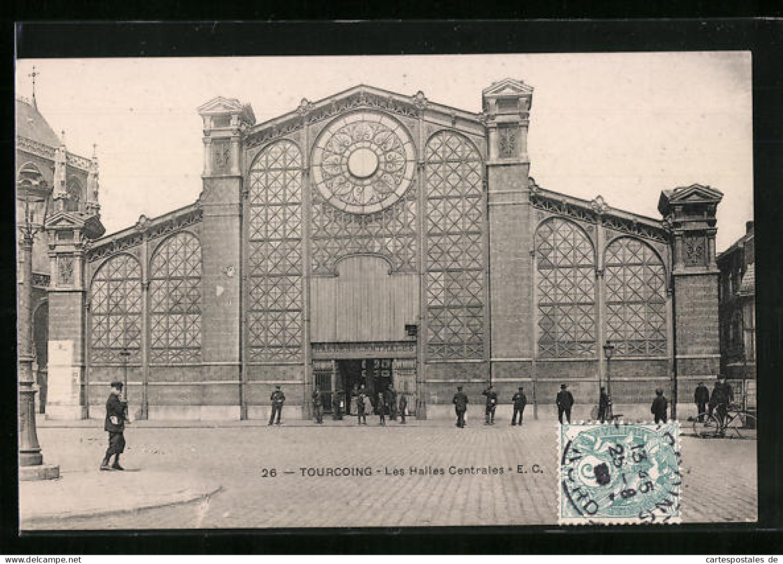CPA Tourcoing, Les Halles Centrales  - Tourcoing