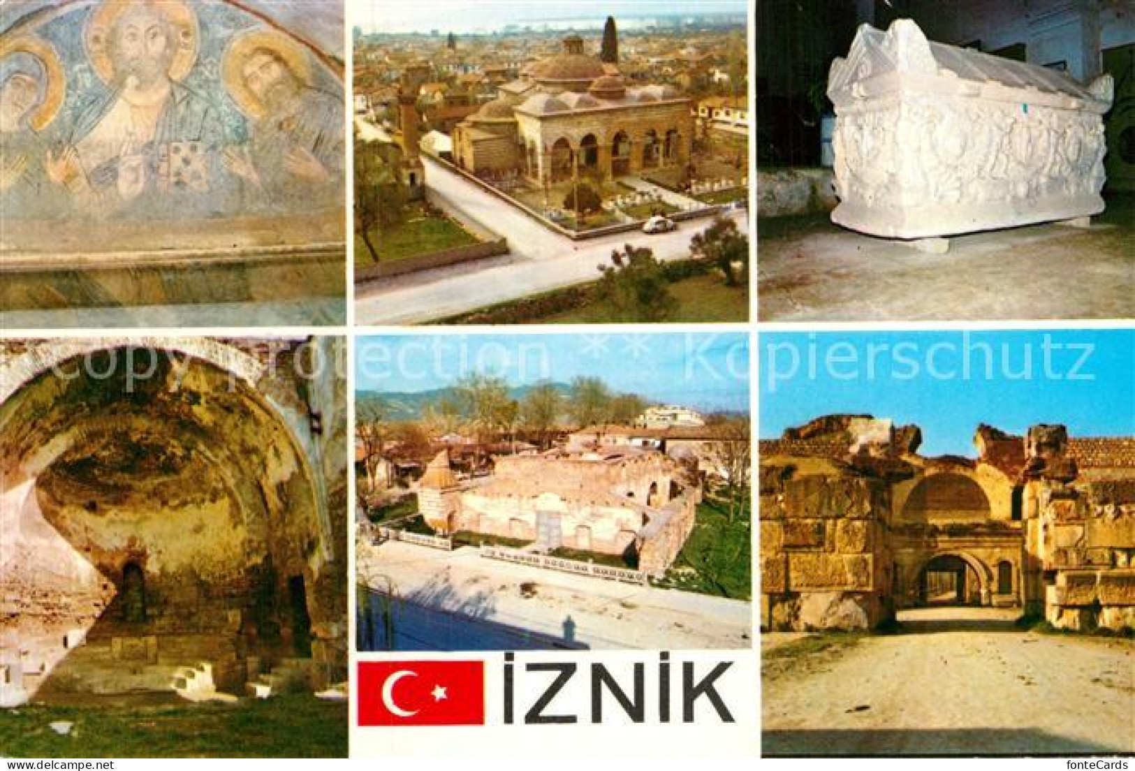 73007115 Iznik Ayasofya Muezesi Ile Tarihi Kalitilardan Goeroenuemler Iznik - Turkey