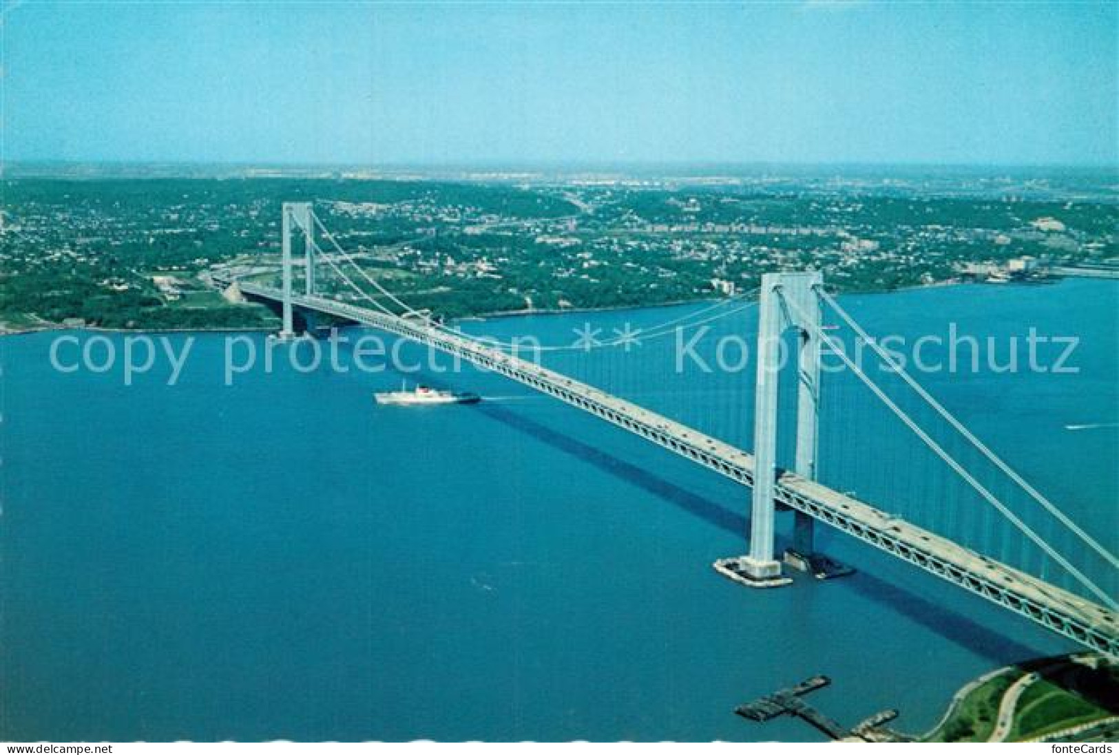 73005787 Brooklyn_New_York The Verrazano Narrows Bridge - Autres & Non Classés