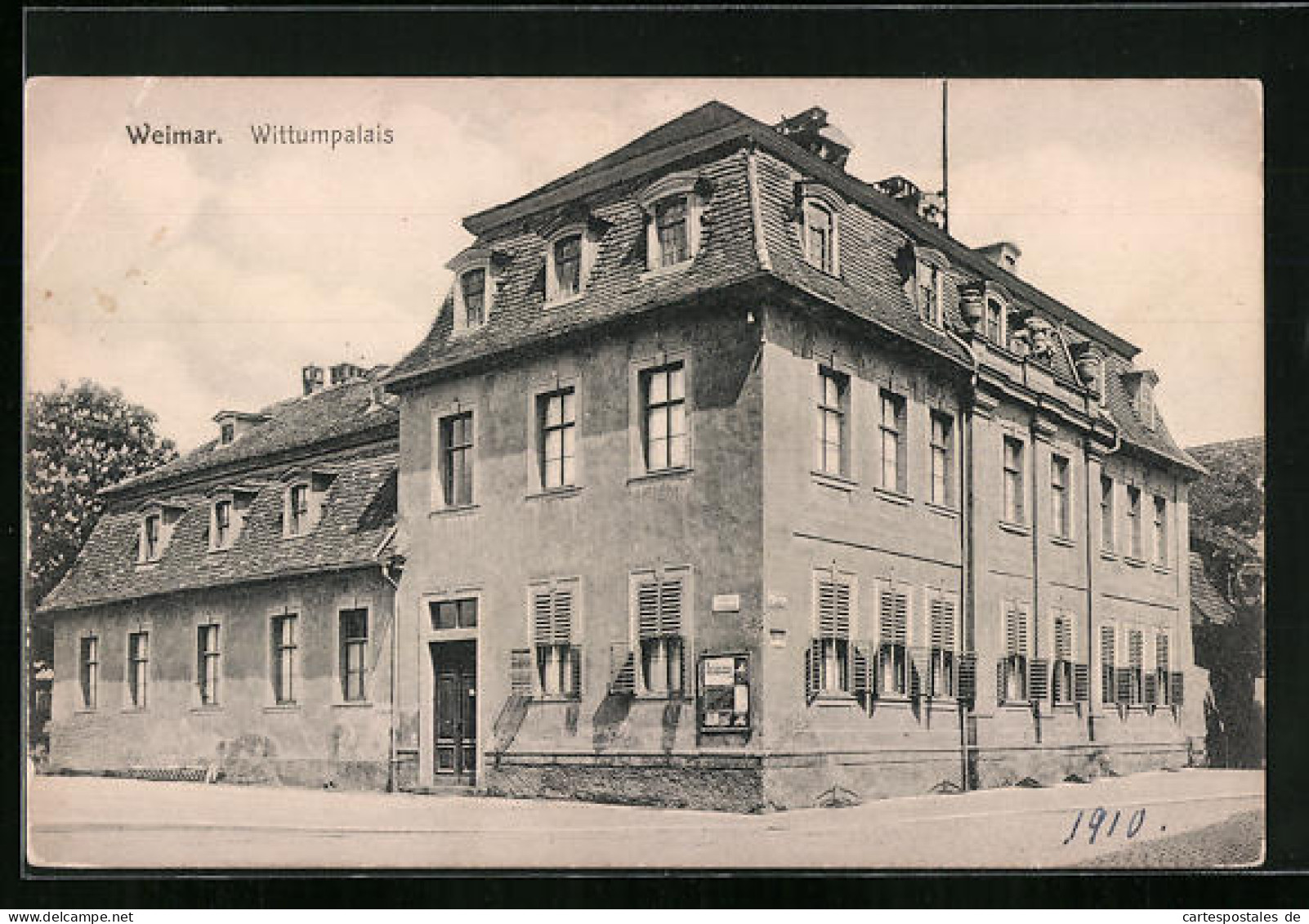AK Weimar, Wittumpalais  - Weimar