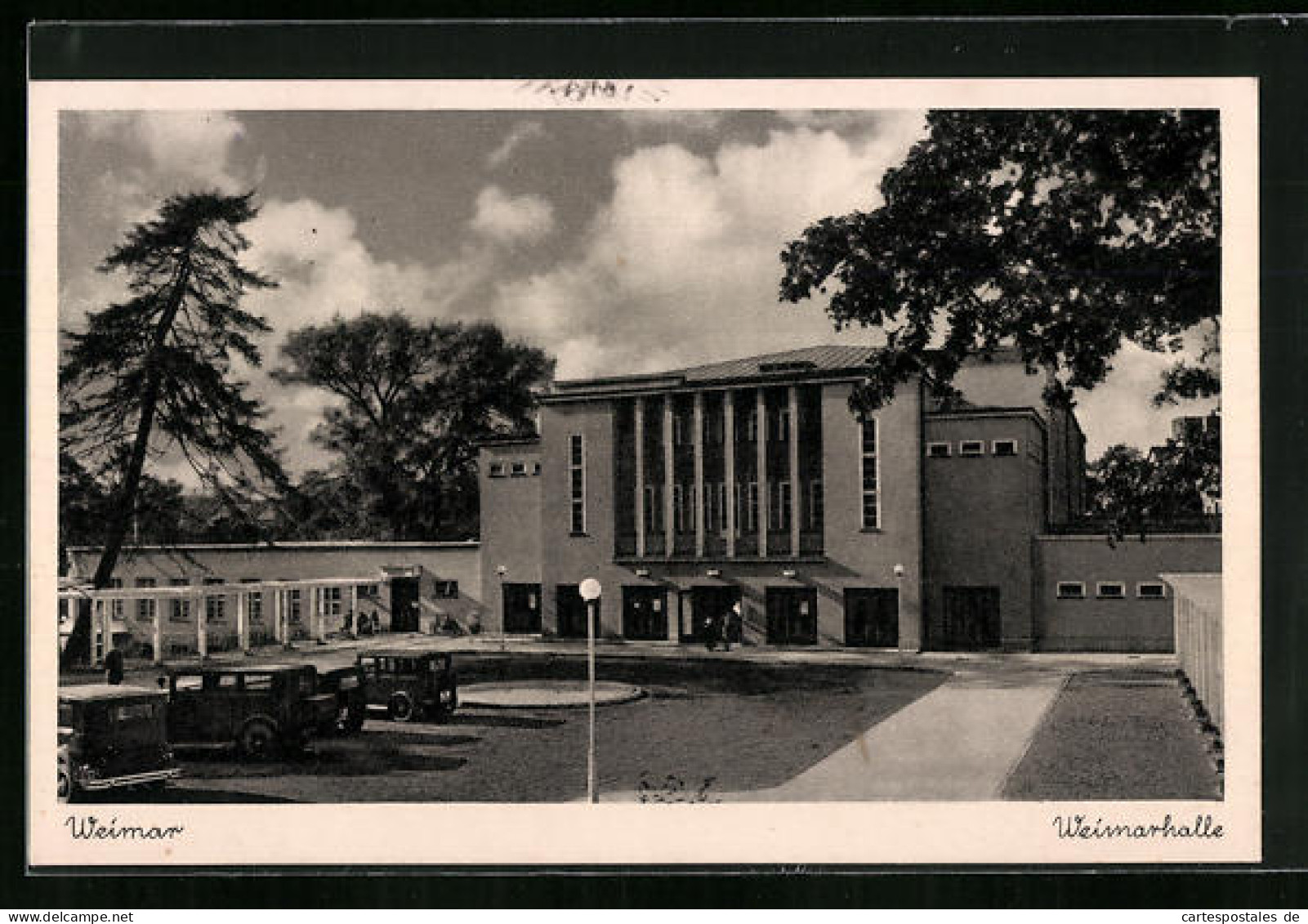 AK Weimar, Weimarhalle  - Weimar