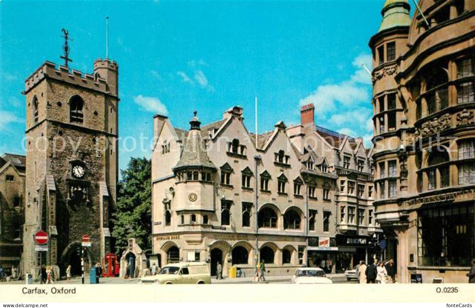 72956864 Oxford Oxfordshire Carfax Tower Oxford - Andere & Zonder Classificatie