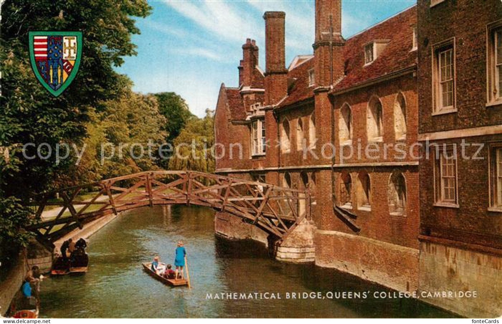 72944191 Cambridge Cambridgeshire Mathematical Bridge Queens College Cambridge - Other & Unclassified