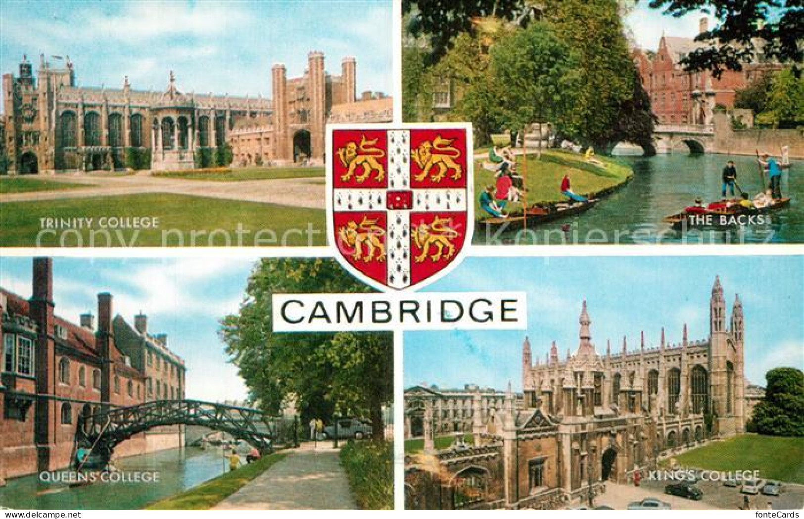 72944189 Cambridge Cambridgeshire Trinity College The Backs Queens College Kings - Sonstige & Ohne Zuordnung