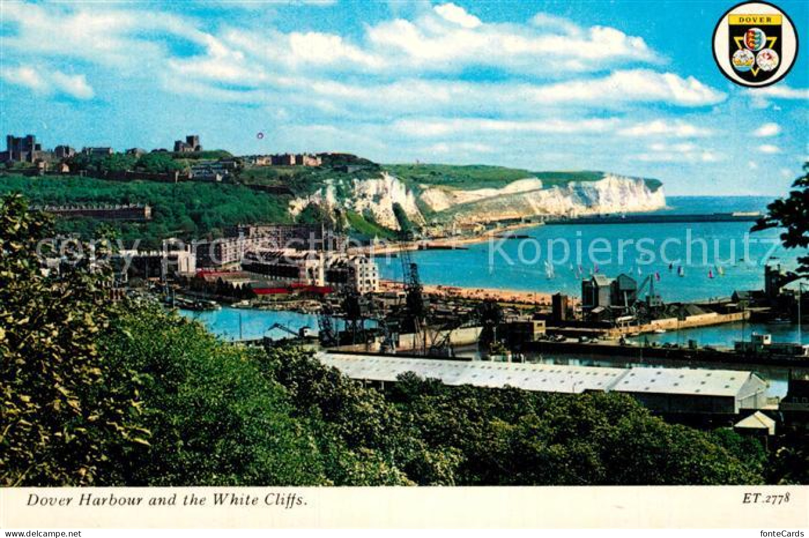 72928505 Dover Kent With White Cliffs Dover Kent - Autres & Non Classés