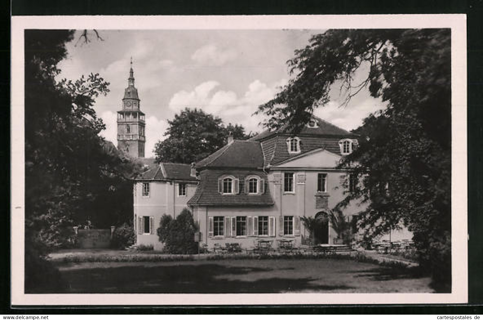 AK Langensalza /Thür., Kulturhaus Des Schwefelbades  - Bad Langensalza