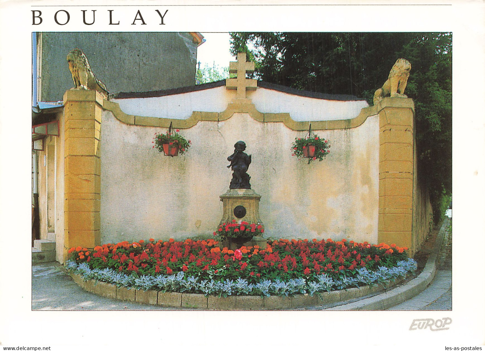 57 BOULAY FONTAINE AUX LIONS - Boulay Moselle