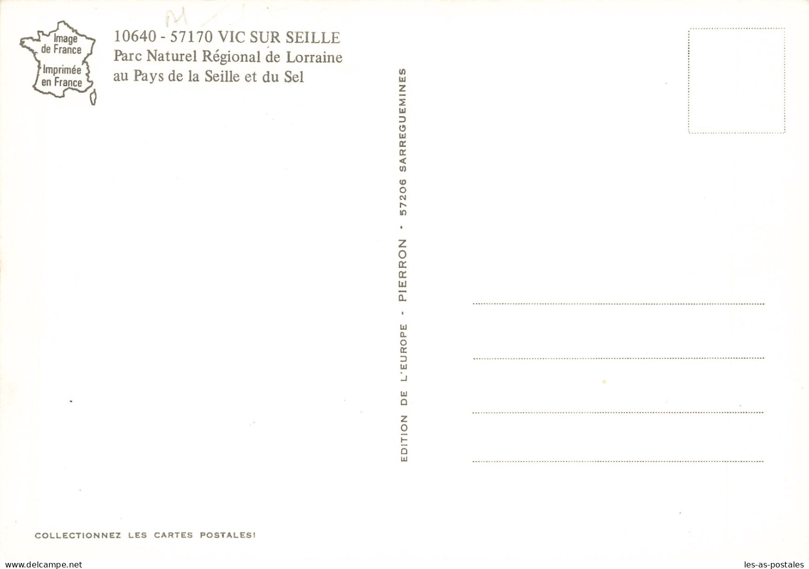 57 VIC SUR SEILLE L EGLISE - Vic Sur Seille