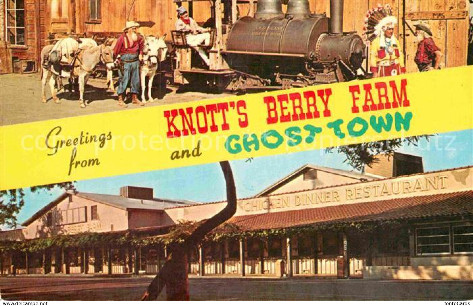 72905603 Covina Knotts Berry Farm And Ghost Town Chicken Dinner Restaurant - Otros & Sin Clasificación