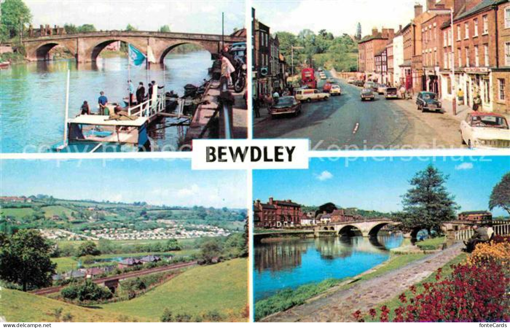 72902880 Bewdley Bridge And River Severn Bewdley Caravan Park River Severn Bewdl - Sonstige & Ohne Zuordnung