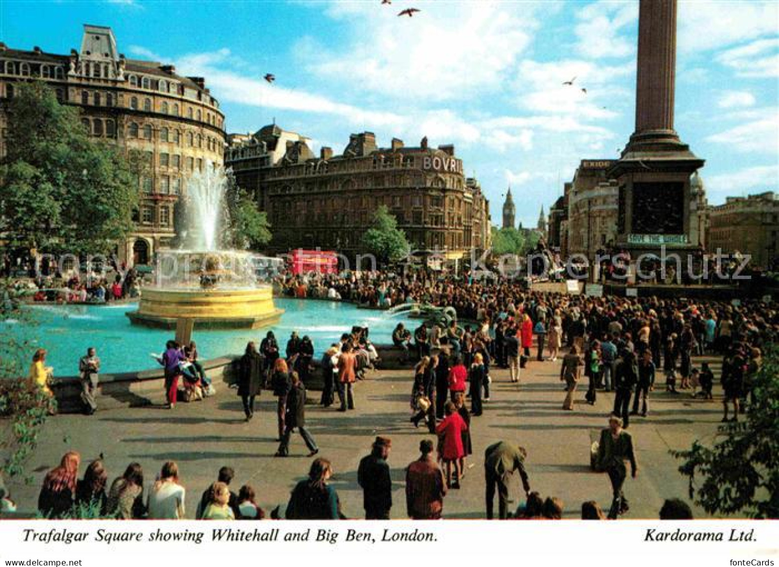 72901778 London Trafalgar Square Whitehall Big Ben  - Altri & Non Classificati