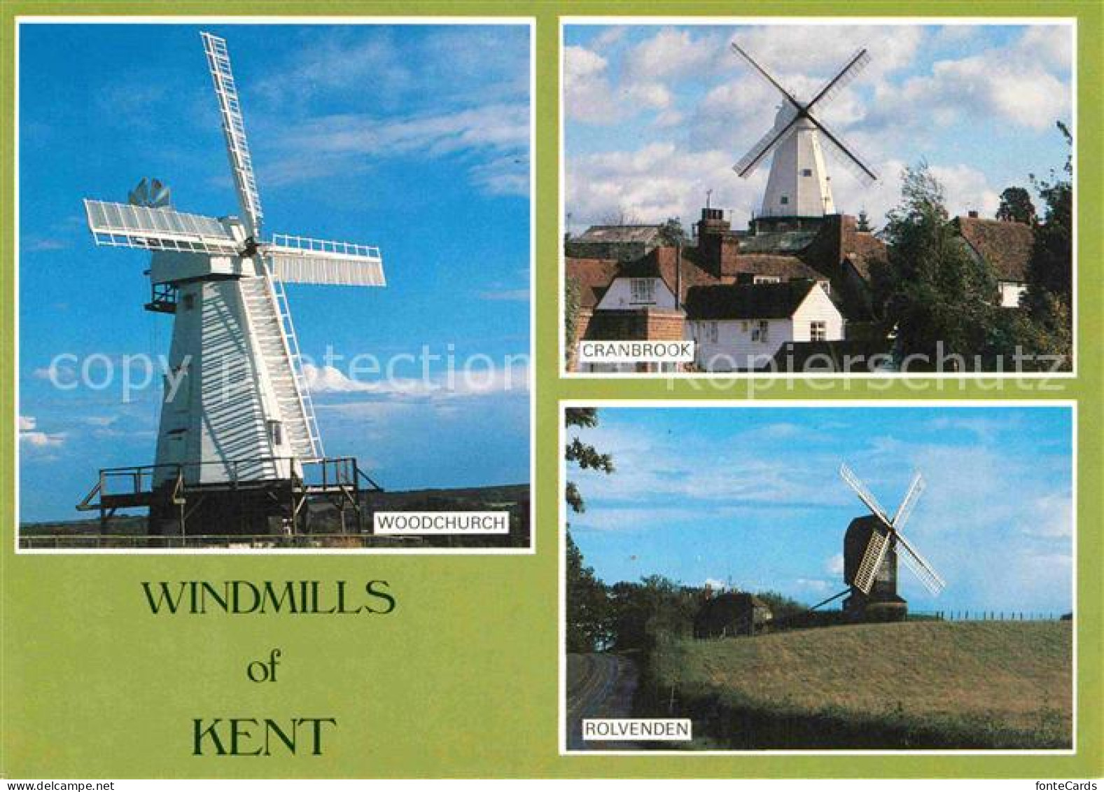 72901067 Kent Windmills Woodchurch Cranbrook Rolvenden Kent - Other & Unclassified