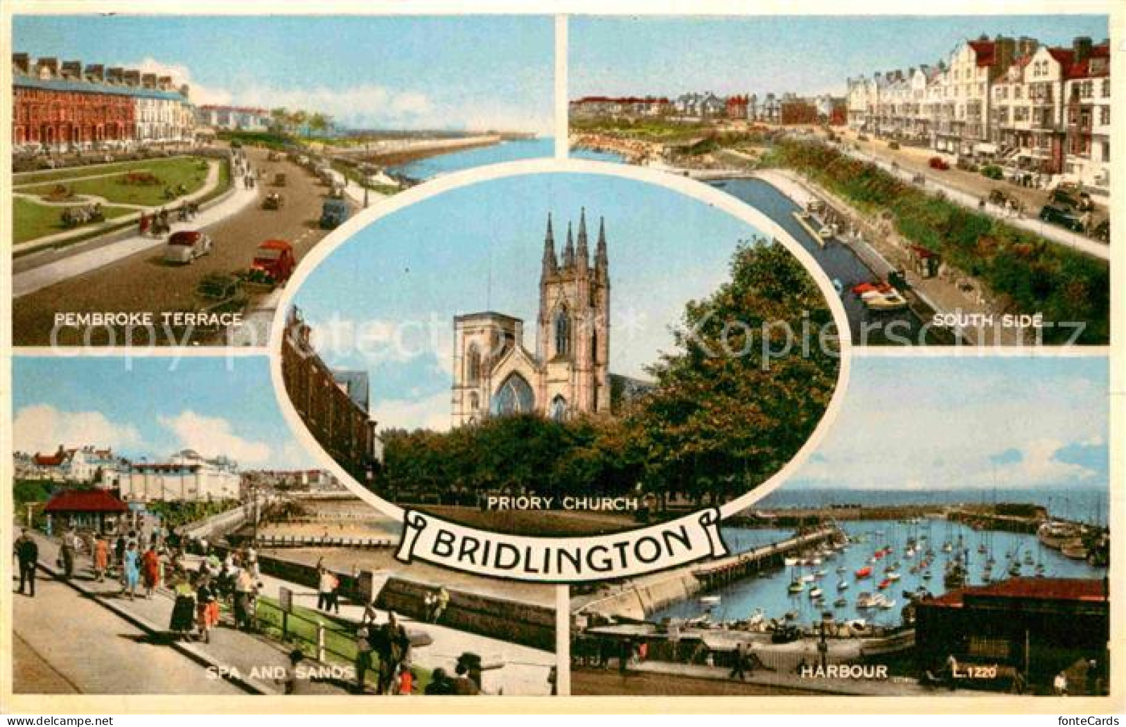 72899519 Bridlington Central Old Town South Side Harbour SPA And Sands Pembroke  - Altri & Non Classificati