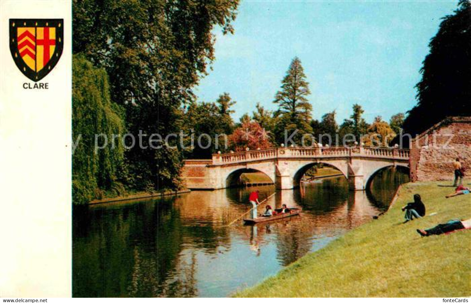 72897790 Cambridge Cambridgeshire Clare Bridge The Backs Cambridge - Andere & Zonder Classificatie