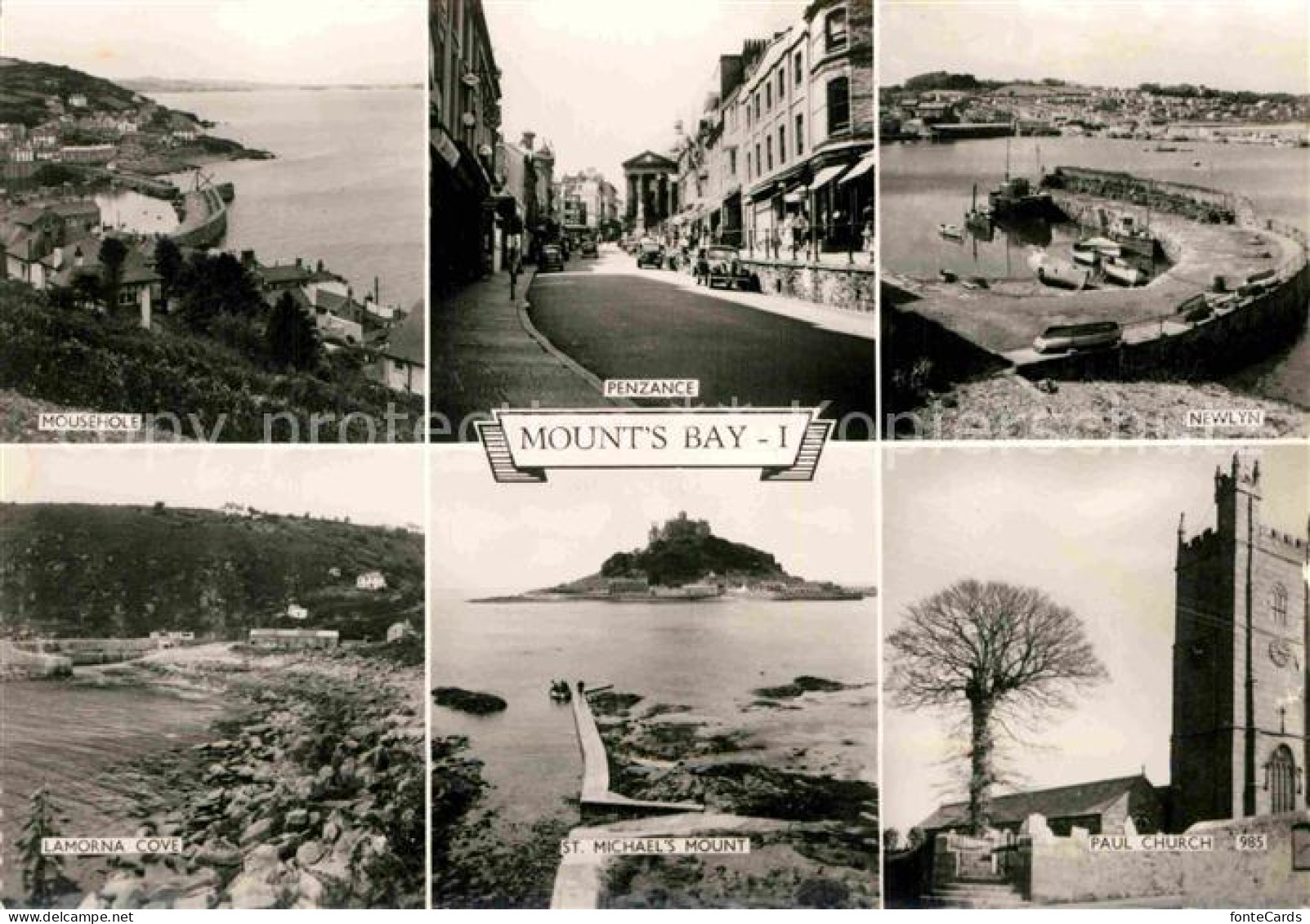 72816629 Penzance Newlyn Mount's Bay Mousehole Paul Church Penzance - Sonstige & Ohne Zuordnung