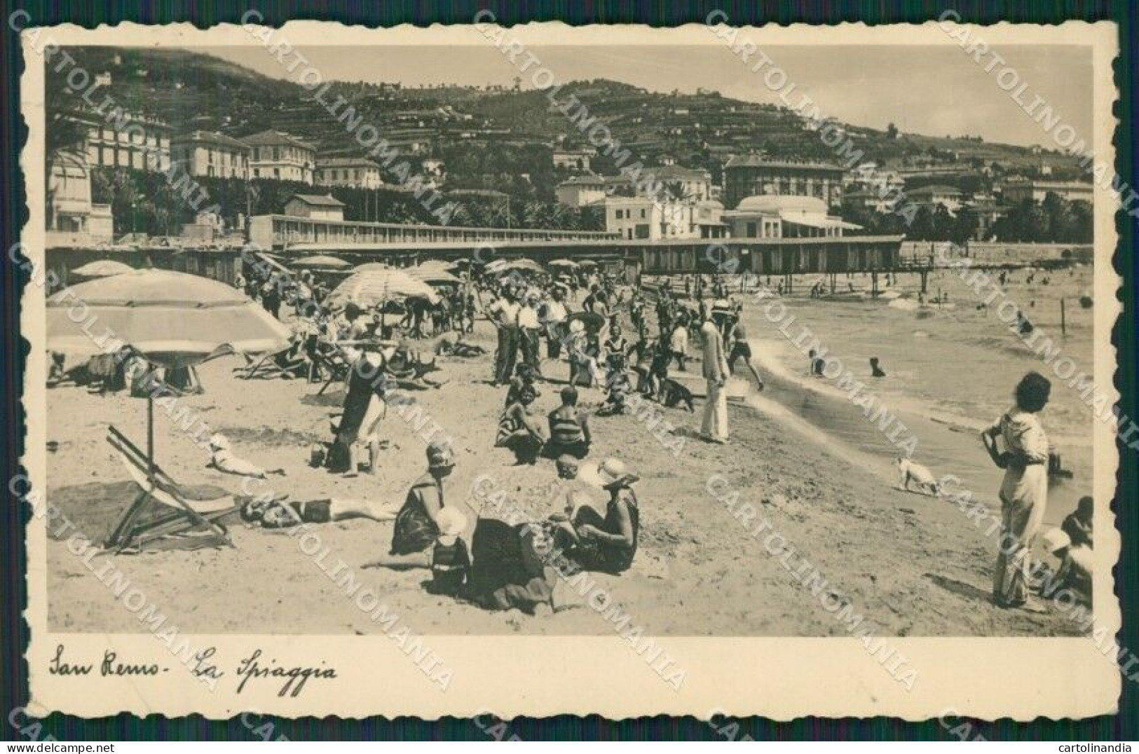 Imperia Sanremo PIEGHINA Foto Cartolina KV4580 - Imperia