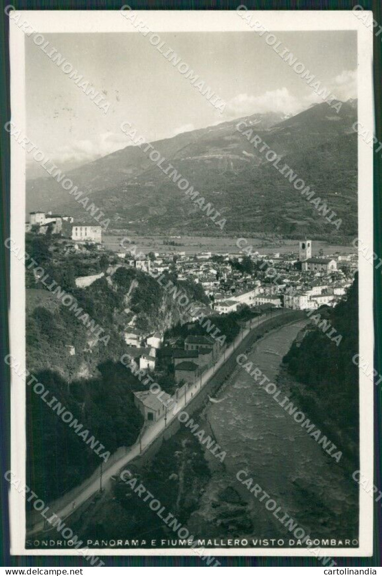 Sondrio Città Foto Cartolina KV4584 - Sondrio