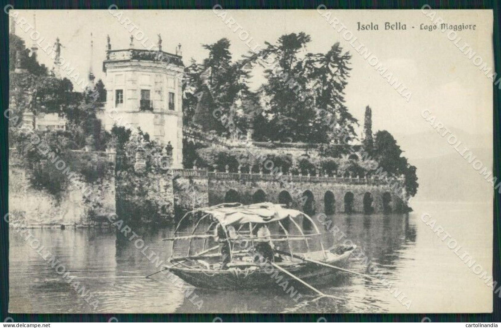 Verbania Stresa Isola Bella Lago Maggiore Cartolina KV4616 - Verbania