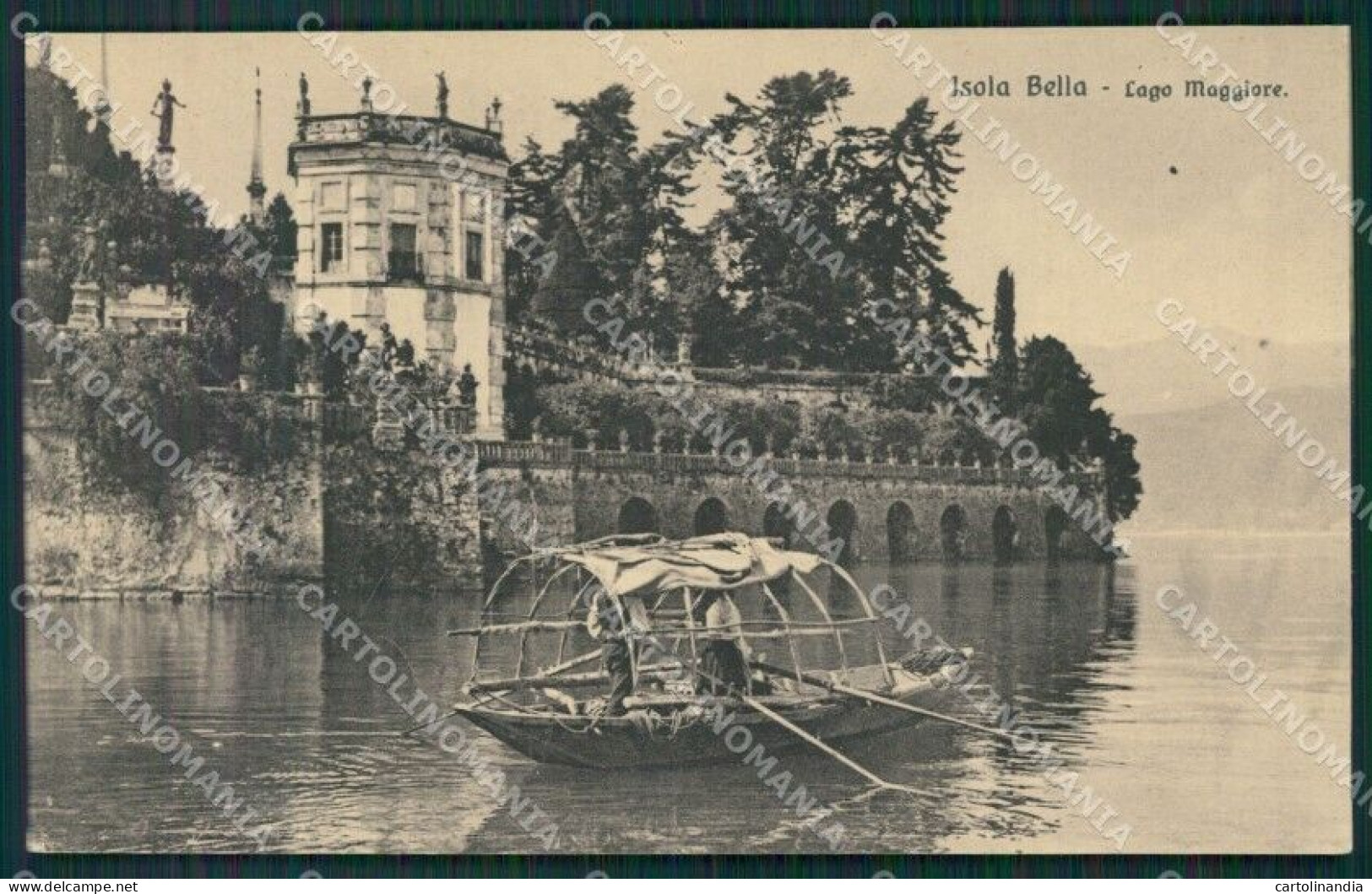 Verbania Stresa Isola Bella Lago Maggiore Cartolina KV4621 - Verbania