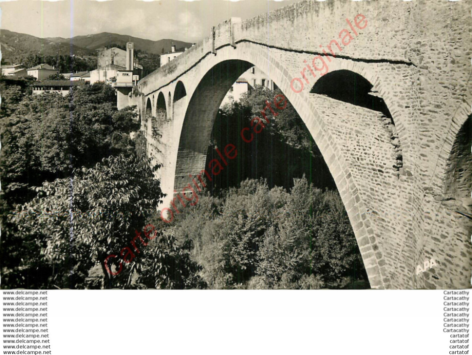 66.  CERET .  Le Pont Du Diable . - Ceret