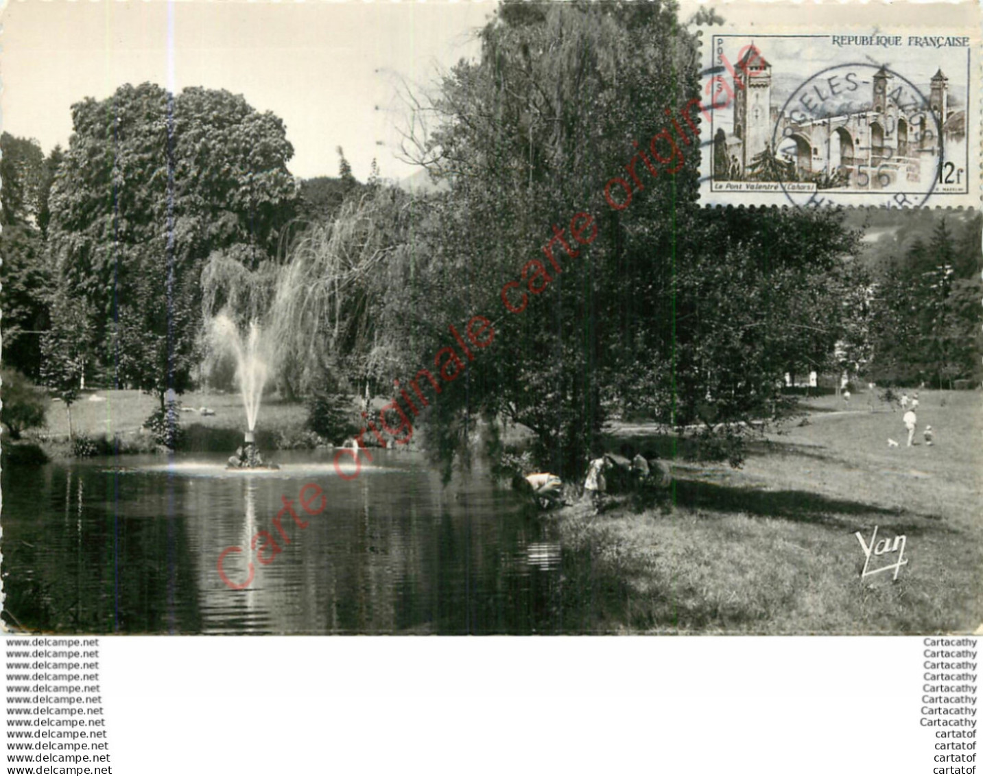 65.  ARGELES .  Un Coin Du Parc . - Argeles Gazost