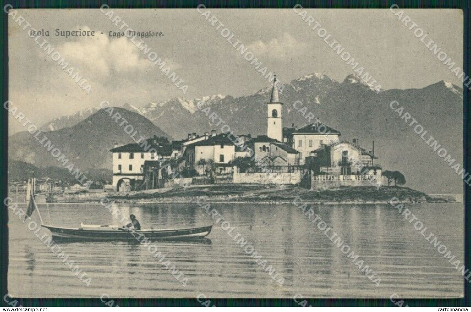 Verbania Stresa Isola Superiore Lago Maggiore Cartolina KV4653 - Verbania