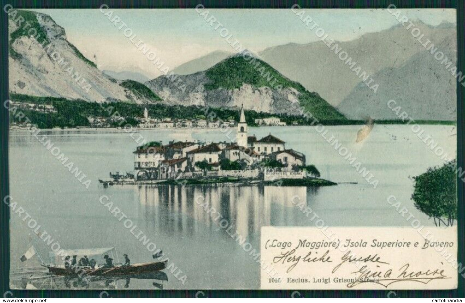 Verbania Stresa Isola Superiore Lago Maggiore Cartolina KV4660 - Verbania